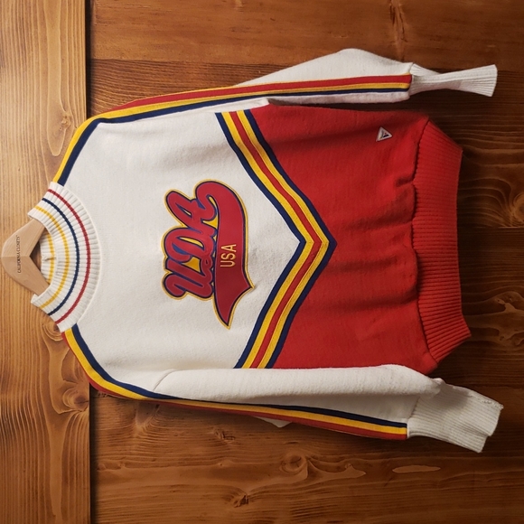 Varsity Sweaters - Vintage UDA USA cheer sweater
